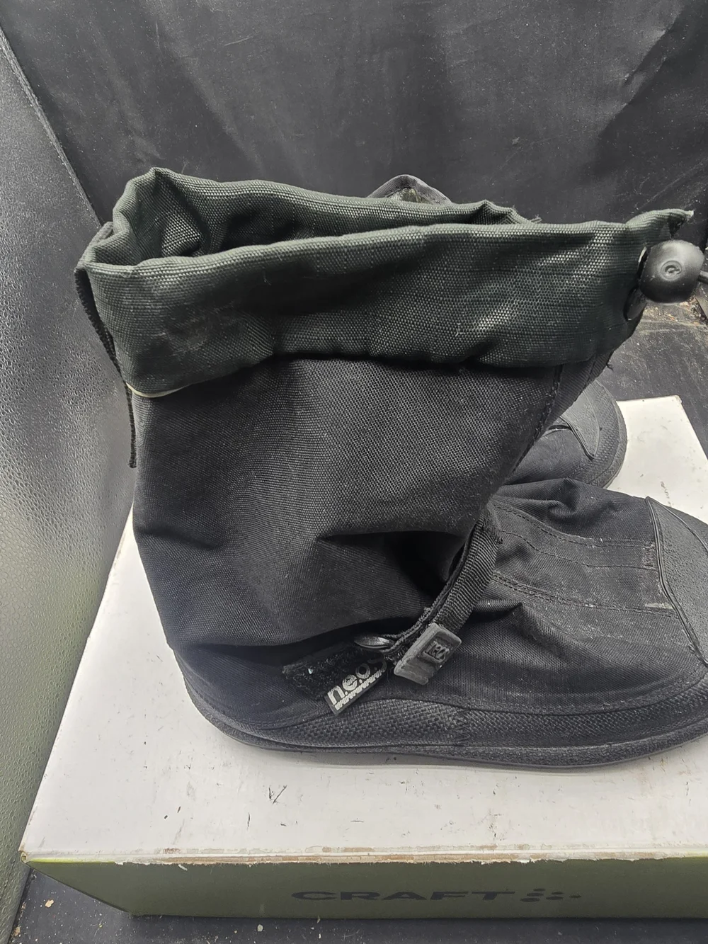 Men's Black Rain & Snow Boots - Waterproof Winter Protection